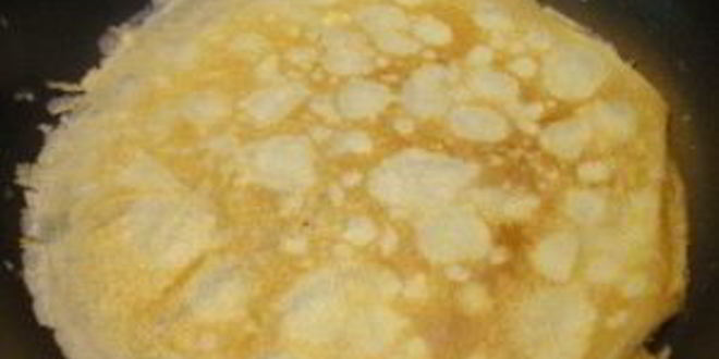 Рецепт блины на крахмале