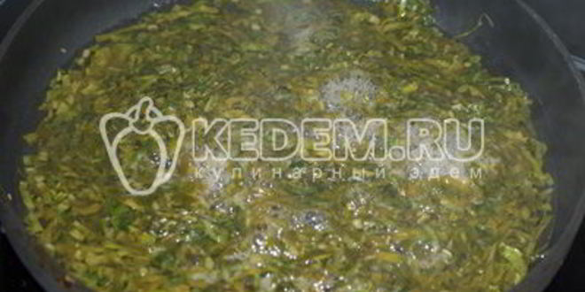 Рецепт блины на молоке с джемом из щавеля