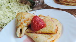 Рецепт Блины на простокваше