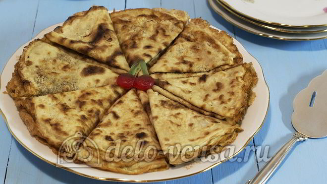 Рецепт Блины на воде