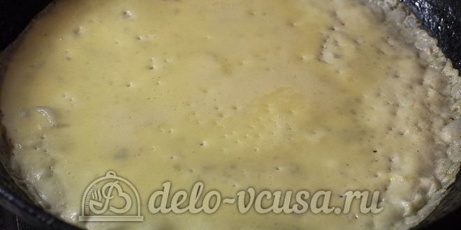 Рецепт блины на воде