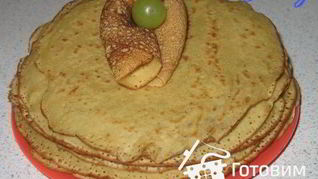 Рецепт Блины на яблочном соке