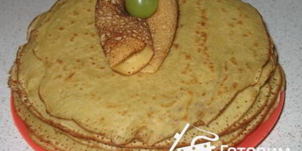 Как приготовить блины на яблочном соке