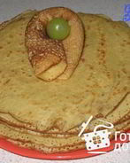 Блины на яблочном соке