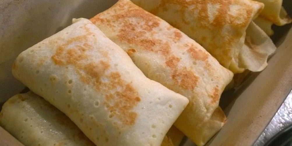 Как приготовить блины с фаршем