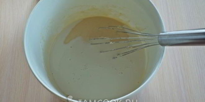 Рецепт блины с икрой и сметаной