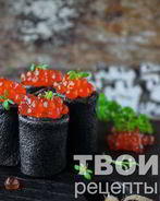 Блины с икрой