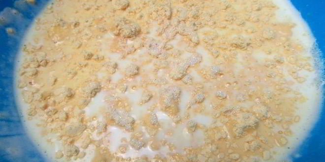 Рецепт блины с крабовым припеком