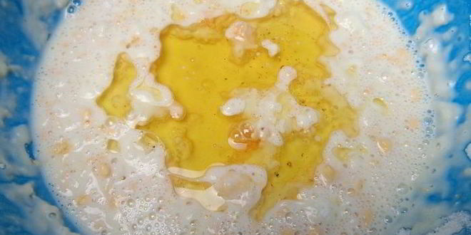 Рецепт блины с крабовым припеком