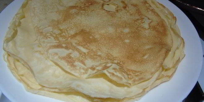 Рецепт блины с крабовыми палочками