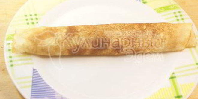 Рецепт блины с лососем