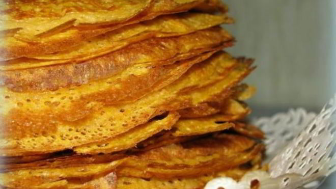 Рецепт Блины с морковью