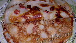 Рецепт Блины с припеками