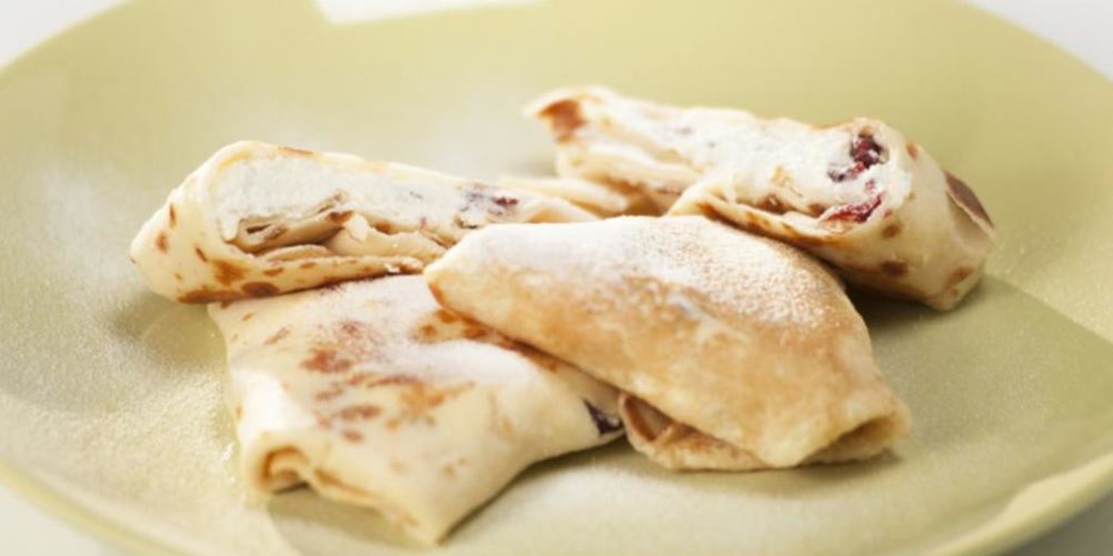 Рецепт блины с сыром и семгой