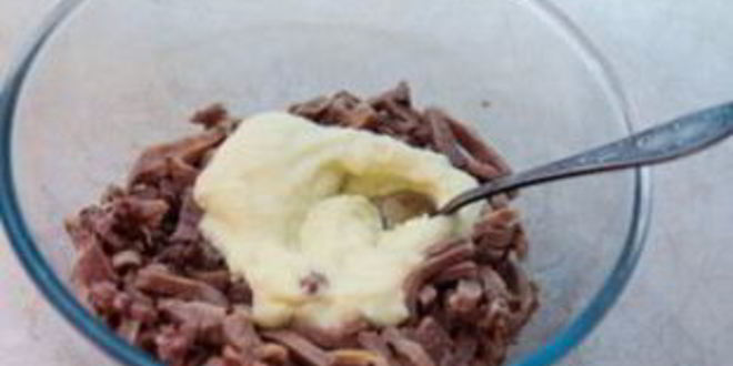 Рецепт блины с языком