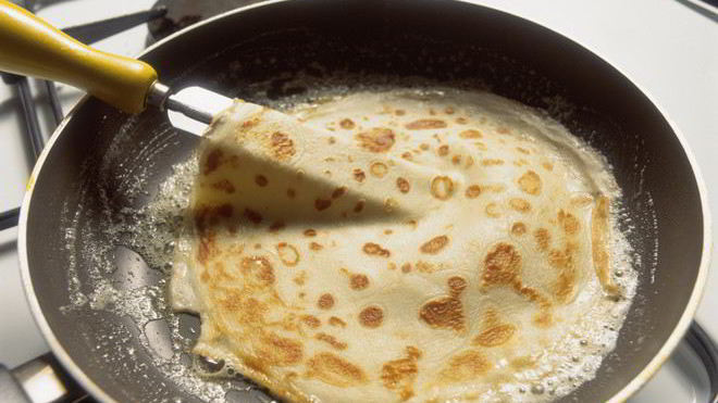 Рецепт Блины с зеленью