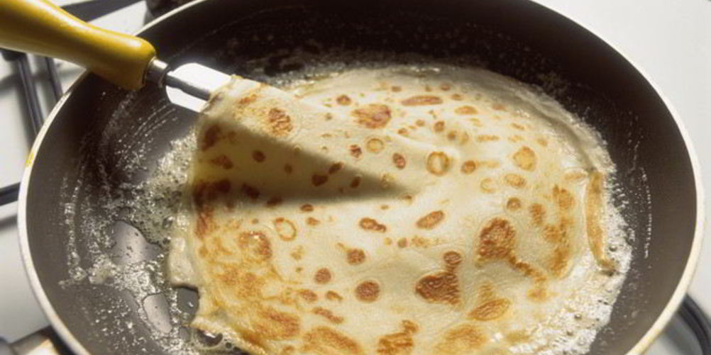 Как приготовить блины с зеленью