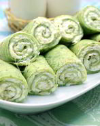 Блины со шпинатом