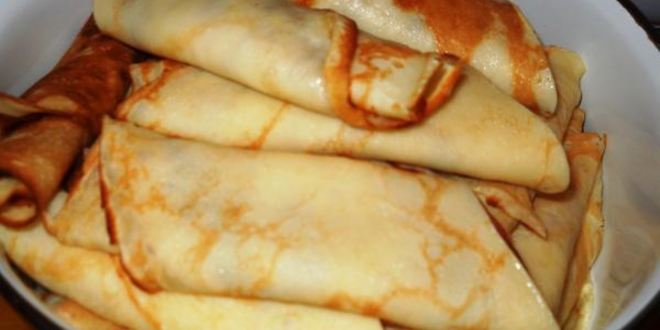 Рецепт блины царские с красной рыбой