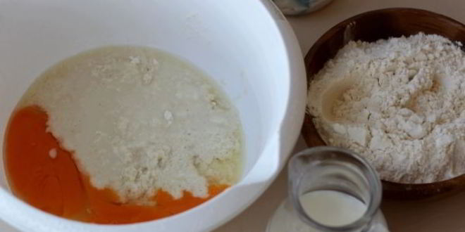 Рецепт дрожжевые блины на кислом молоке