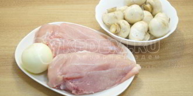 Рецепт фаршированные блины с курицей и грибами