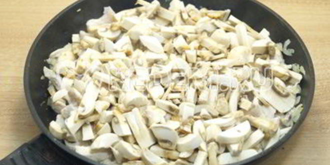 Рецепт фаршированные блины с курицей и грибами