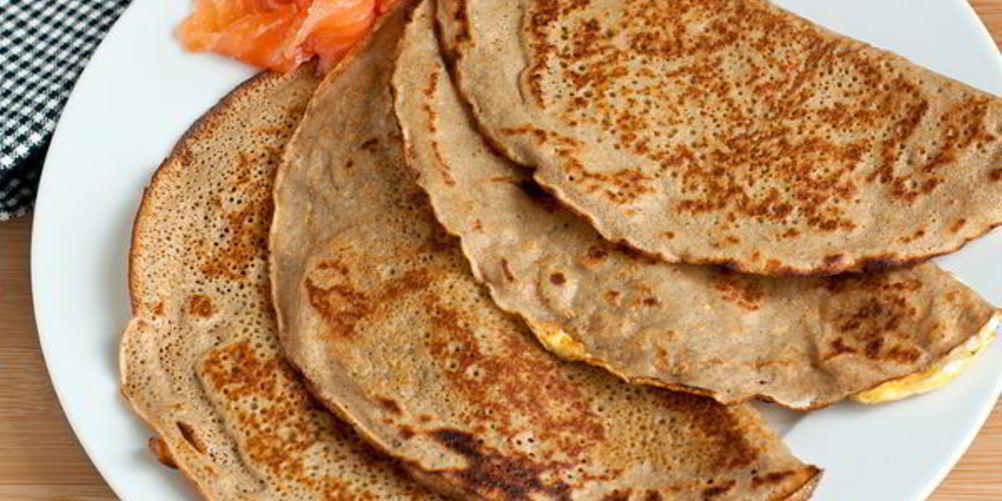 Как приготовить гречневые блинчики с яйцом