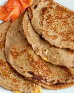 Гречневые блинчики с яйцом