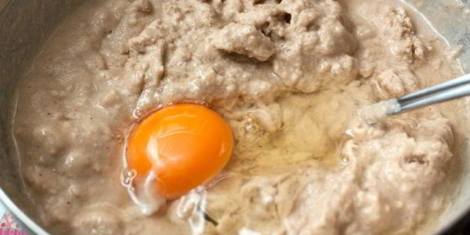 Рецепт гречневые блинчики с яйцом