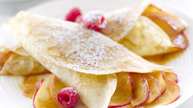 Рецепт Каравайцы — тонкие блинчики на молоке