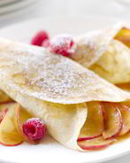 Каравайцы — тонкие блинчики на молоке