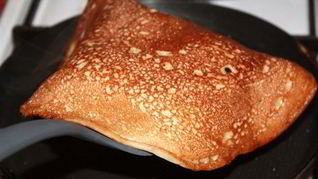 Рецепт Картофельные блинчики с кервельным соусом