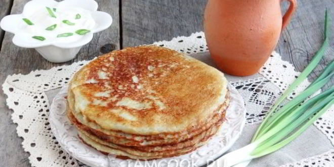 Рецепт картофельные блины на дрожжах