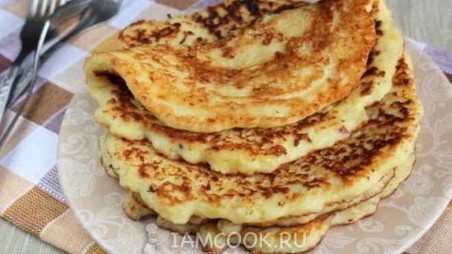 Рецепт Картофельные блины