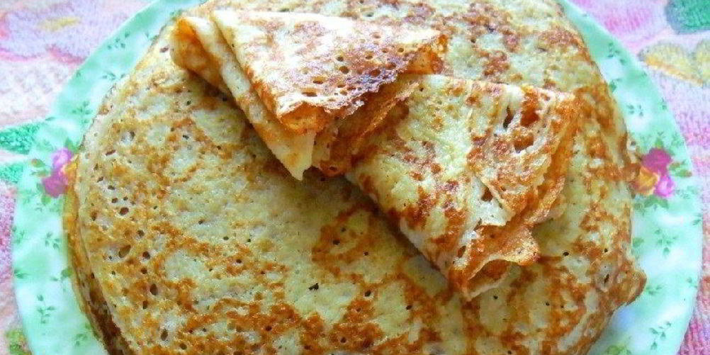 Рецепт блины с кукурузными отрубями