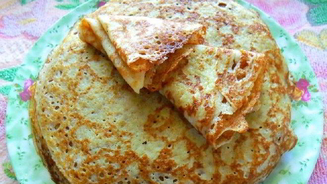 Рецепт Крахмальные блины