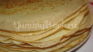 Рецепт Кружевные блинчики