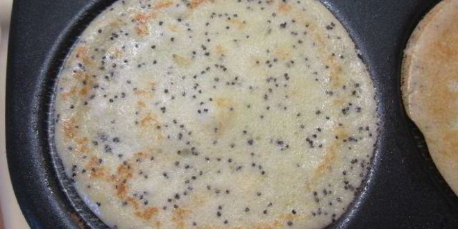 Рецепт кукурузные блинчики с маком