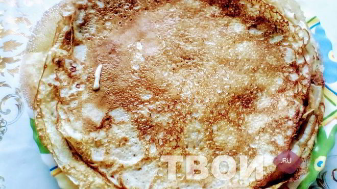 Рецепт Мамкины блины