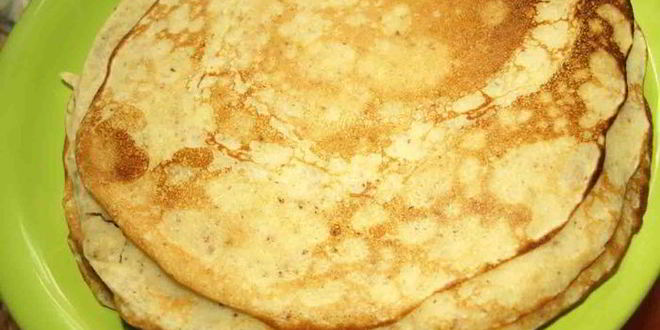 Рецепт миндальные блинчики с рикоттой и карамелизированными апельсинами