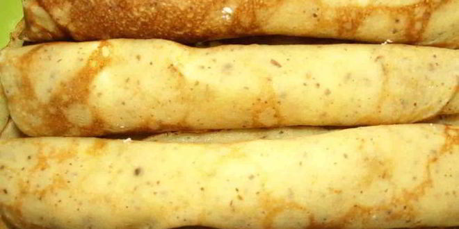 Рецепт миндальные блинчики с рикоттой и карамелизированными апельсинами