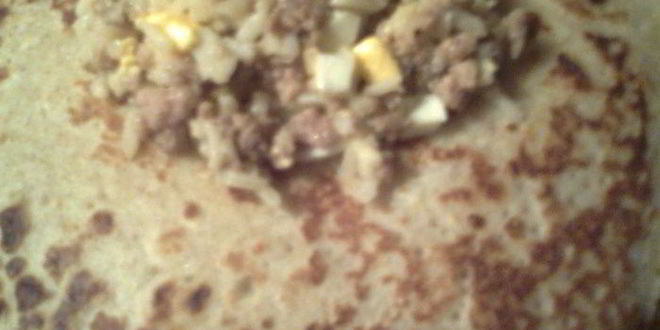 Рецепт мясные блинчики