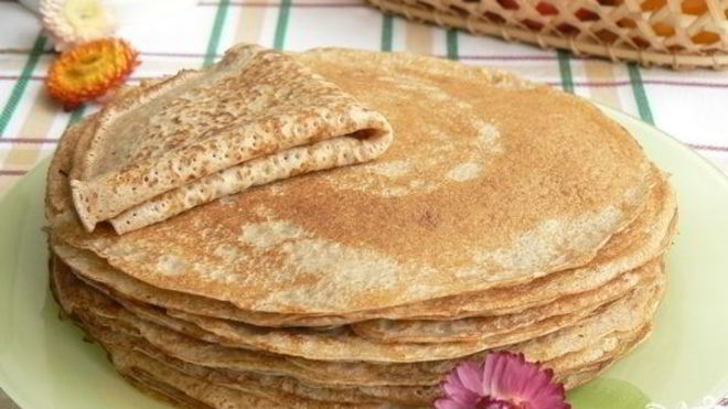 Рецепт Налистники на кефире