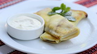 Рецепт Налистники с сыром