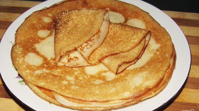 Рецепт Нежнейшие заварные блинчики