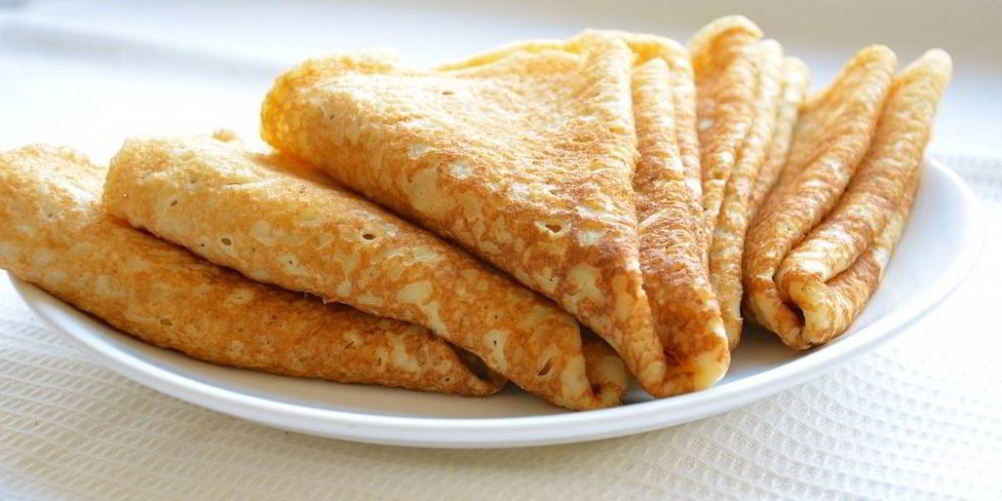 Как приготовить низкокалорийные блинчики