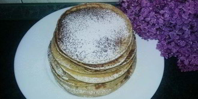 Рецепт панкейки с корицей на кефире