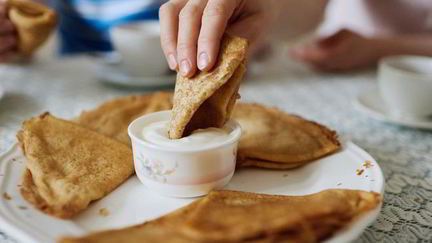 Рецепт Постные блины без яиц