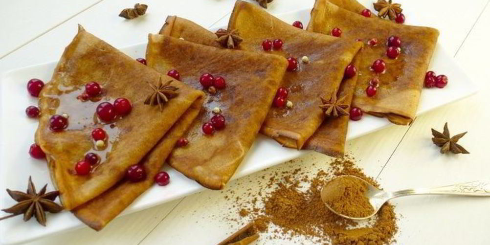 Как приготовить пряничные блины на молоке