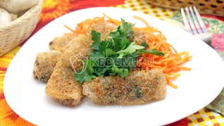 Рецепт Рисовые блинчики с грибами